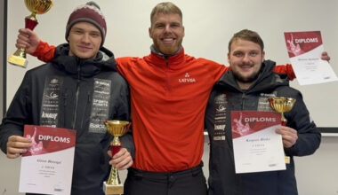 Latvijas kausā kamaniņu sportā uzvar Aparjods, Bota, Bots/Plūme un Robežniece/Bogdanova – Ziemas sports – Sportacentrs.com