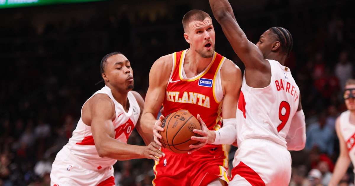 VIDEO: Porziņģa "Hawks" NBA regulāro sezonu sāk ar zaudējumu Toronto "Raptors" - tv3.lv