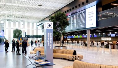 Viļņas lidosta Baltkrievijas gaisa balonu dēļ atkal pārtrauc darbu