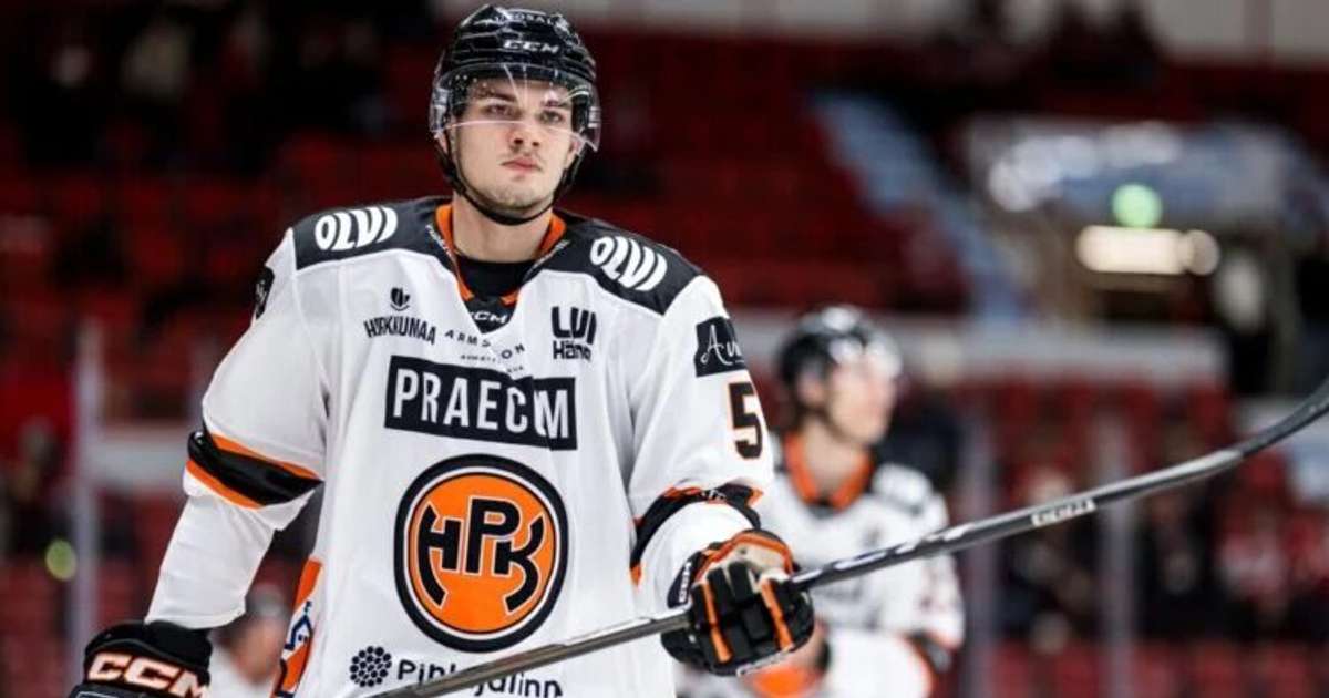 Andžāns atzīmējas ar precīzu metienu pārliecinošā HPK uzvarā Somijas čempionāta mačā - tv3.lv
