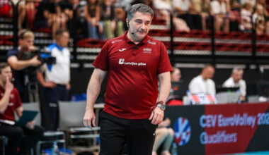 "Tikai spēlējot ar stiprākajiem, mēs paši kļūstam stiprāki" – Volejbols – Sportacentrs.com
