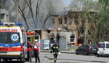 Krievu okupanti terorizē Ukrainu – raķete un droni trāpījuši 10 apkaimēs - tv3.lv
