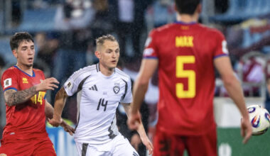 Latvijas izlasei Pasaules kausa kvalifikācijā pirms Anglijas duelis pret Andoru – Futbols – Sportacentrs.com