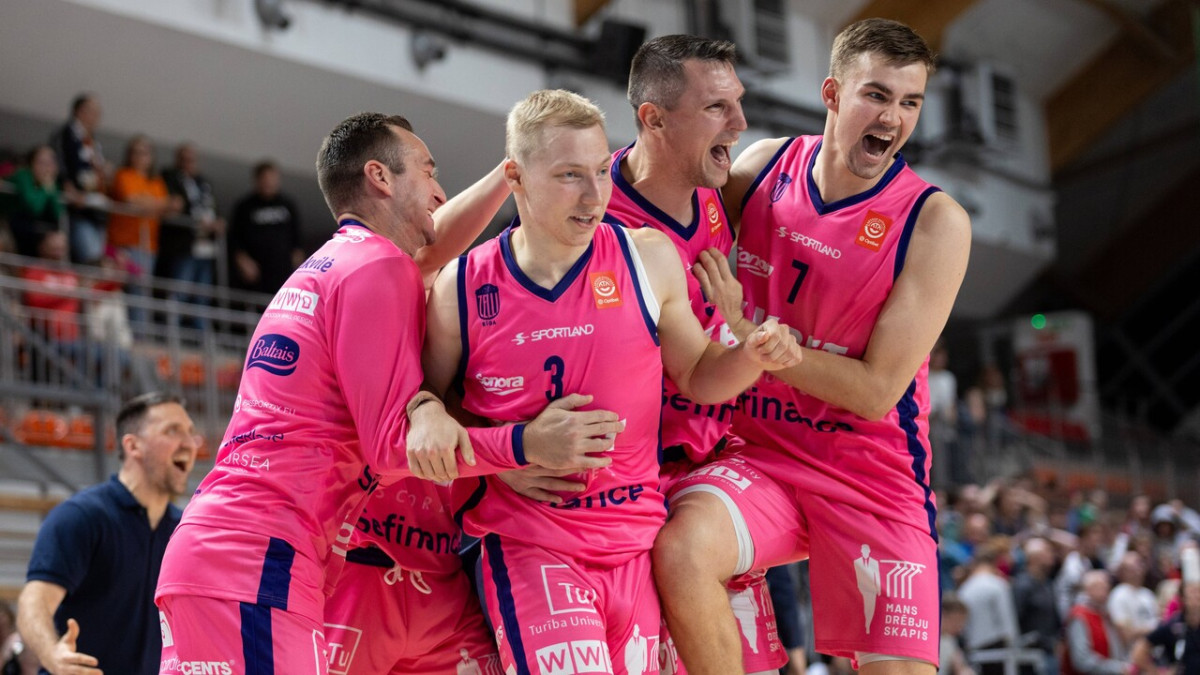 Zeļļi pretinieku līdzjutēju priekšā sarauj gabalos Igaunijas lepnumu "Kalev" – Basketbols – Sportacentrs.com
