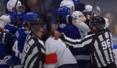 186 soda minūtes pārbaudes spēlē – "Lightning" un "Panthers" atkal kārto rēķinus