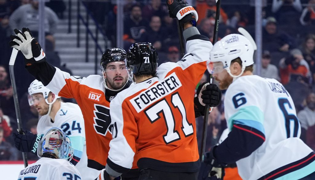 "Flyers" bez Ābola izcīna uzvaru septiņu vārtu spēlē – Hokejs – Sportacentrs.com