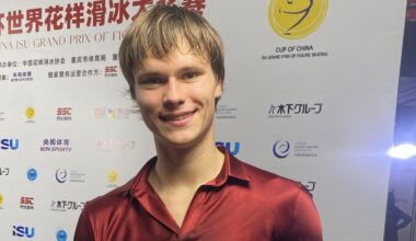 Vasiļjevam desmitā vieta daiļslidošanas "Grand Prix" posmā Ķīnā