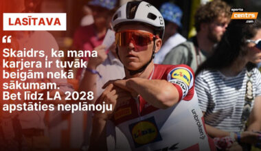 "Par Losandželosu sāku domāt principā uzreiz pēc Parīzes" – Riteņbraukšana – Sportacentrs.com