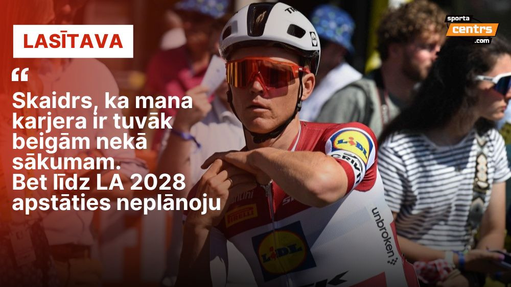 "Par Losandželosu sāku domāt principā uzreiz pēc Parīzes" – Riteņbraukšana – Sportacentrs.com