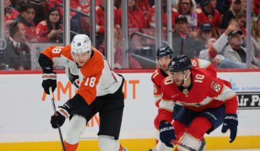 Balinska “Panthers” NHL sezonas otrajā mačā pārspēj Ābola “Flyers”