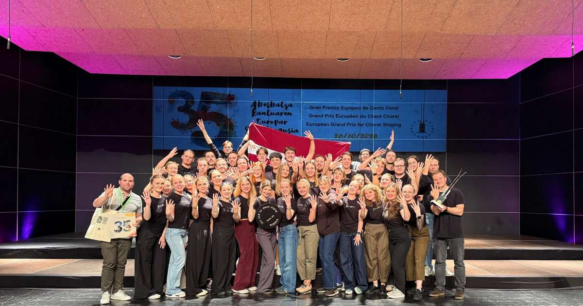 Koris “Kamēr…” ceturto reizi triumfē Eiropas “Grand Prix”
