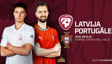 Šodien Rīgā Latvija pret Eiropas čempioni telpu futbolā Portugāli – Futbols – Sportacentrs.com