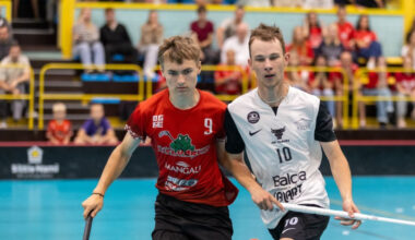 Saļkova vārtu guvums nodrošina lielvārdiešiem divus punktus Valmierā – Florbols – Sportacentrs.com