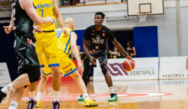''Ventspils'' novēloti sāk pakaļdzīšanos un nespēj sagandēt Tartu perfekto bilanci – Basketbols – Sportacentrs.com