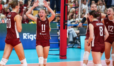 Latvijas volejbolistēm EČ pretim trīs top 10 komandas, vīriem jātiekas ar OS čempioni – Volejbols – Sportacentrs.com