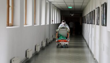 Paula Stradiņa klīniskās universitātes slimnīcas telpas.