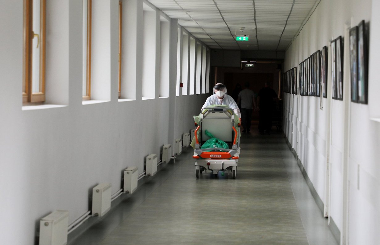 Paula Stradiņa klīniskās universitātes slimnīcas telpas.