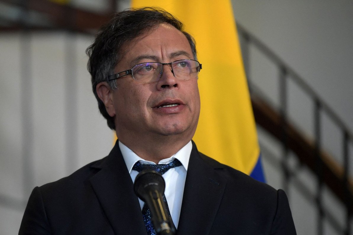 Kolumbijas prezidents Gustavo Petro