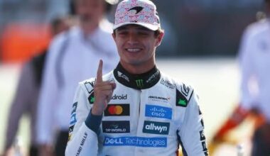 Noriss pēc uzvaras Meksikas "Grand Prix" kļūst par F-1 kopvērtējuma līderi