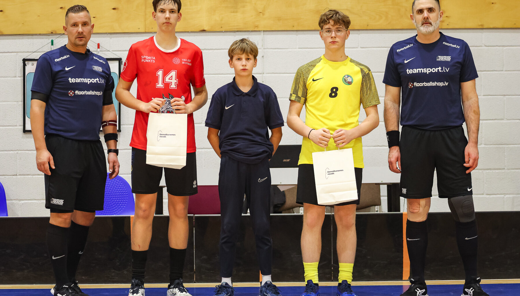 Latvijas Florbola savienība » LV » 2025/2026 » Jaunumi » "Talsu NSS/TX koks" pēdējās trijās minūtēs salauž grobiņnieku pretestību