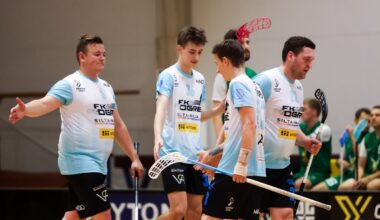 Latvijas Florbola savienība » LV » 2025/2026 » Jaunumi » "FK Ogre" pēdējā periodā atspēlējas no -5 un uzvar "Saldus Florbols"