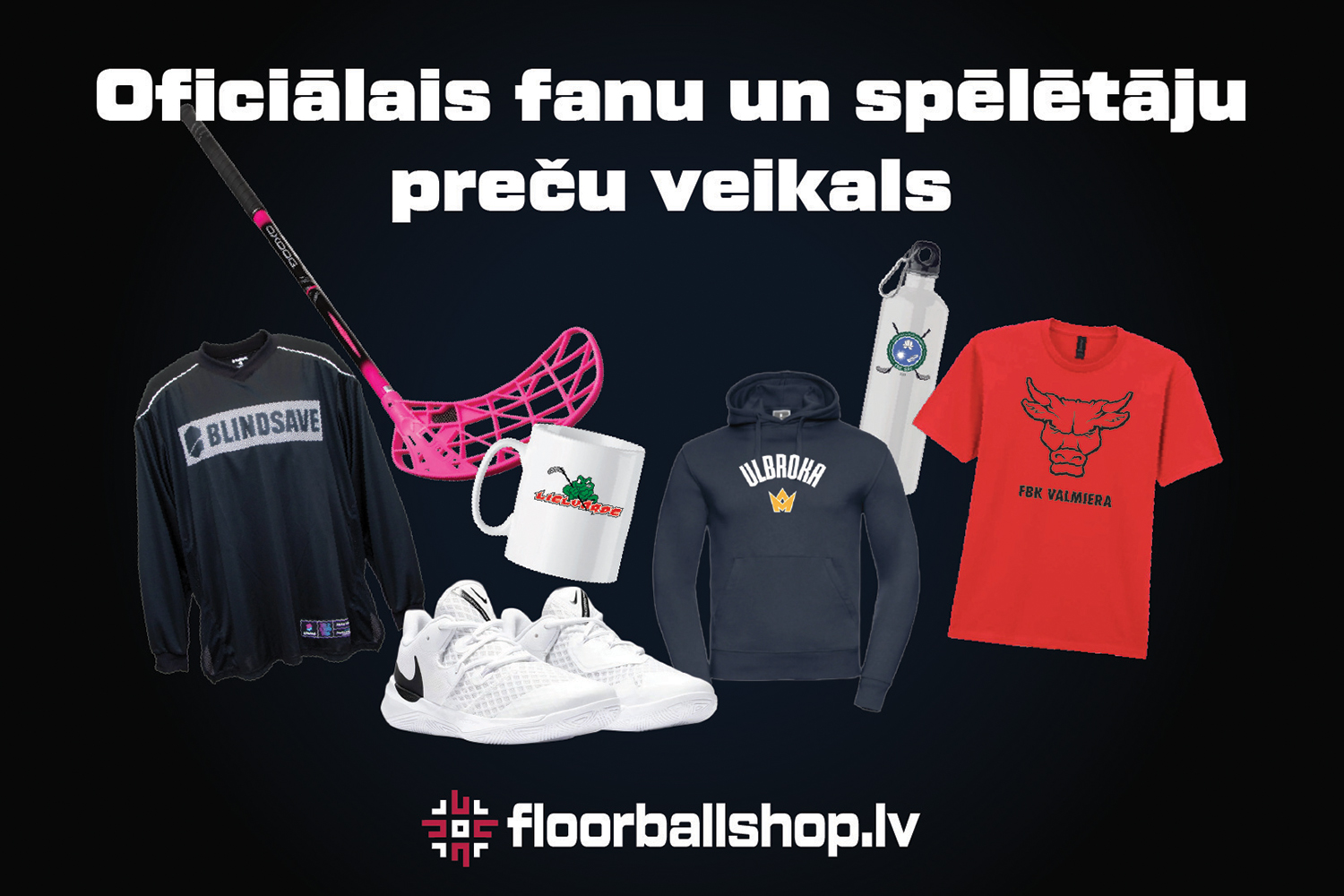 Latvijas Florbola savienība » LV » 2025/2026 » Jaunumi » Florbola klubu fanu preces tagad pieejamas vienuviet
