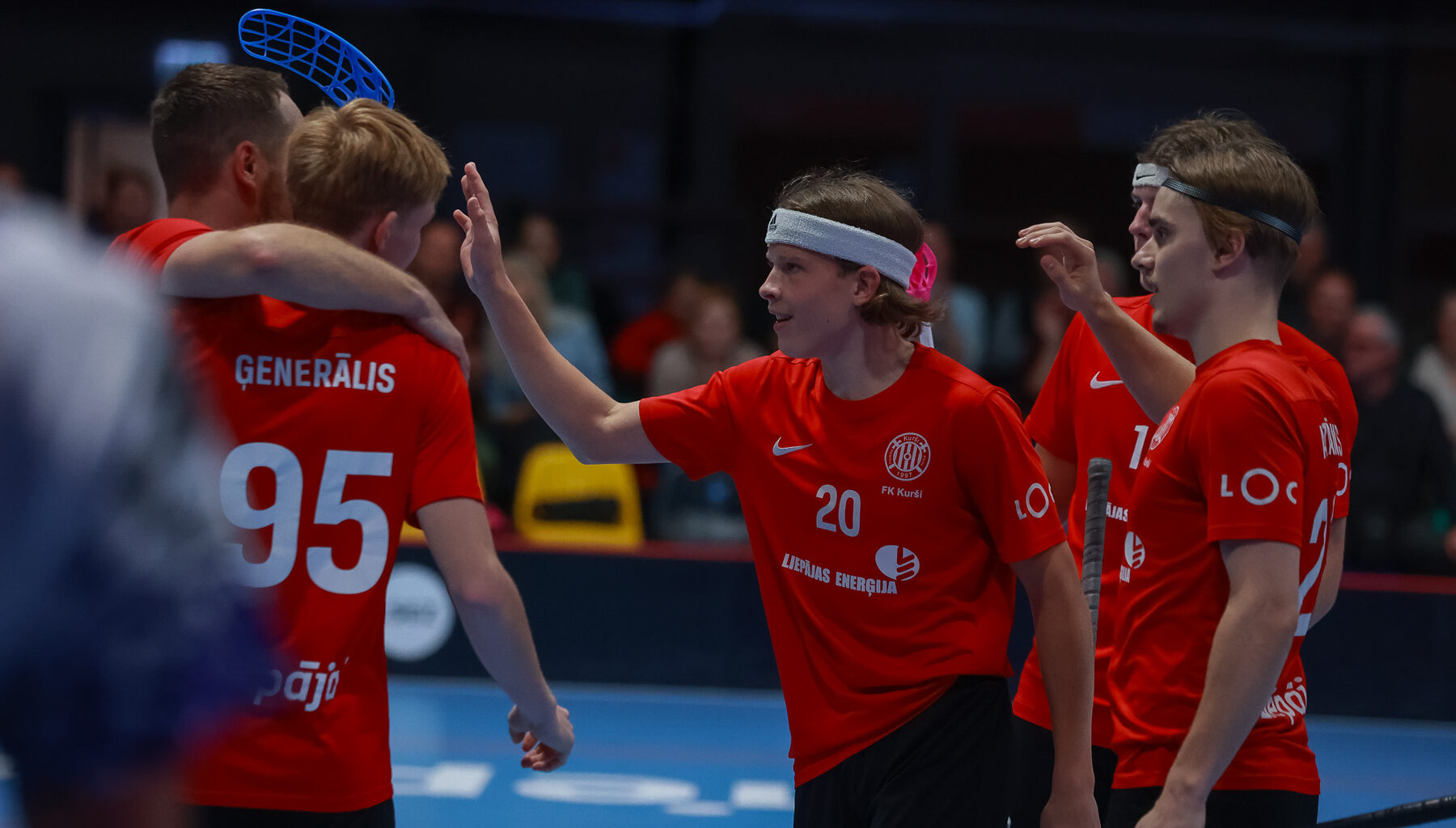 Latvijas Florbola savienība » LV » 2024/2025 » Jaunumi » "FK Kurši" pēc 0:1 ar 19:1 sakauj ozolniekus