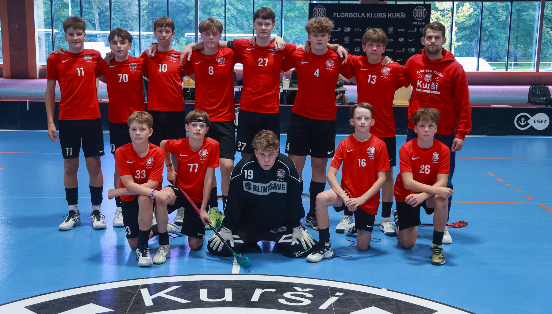 Latvijas Florbola savienība » LV » 2025/2026 » Jaunumi » "FK Kurši X" ar vienu vārtu pārsvaru pārspēj Inčukalna komandu