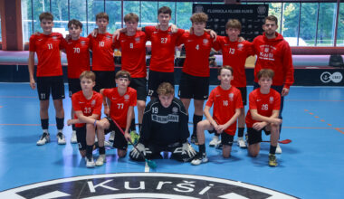 Latvijas Florbola savienība » LV » 2025/2026 » Jaunumi » "FK Kurši X" ar vienu vārtu pārsvaru pārspēj Inčukalna komandu