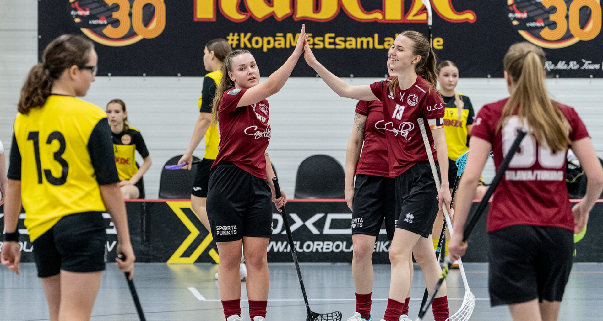 Latvijas Florbola savienība » LV » 2025/2026 » Jaunumi » Ar "Irlava/Tukums" uzvaru Kocēnos sākas sieviešu 1. līgas sezona