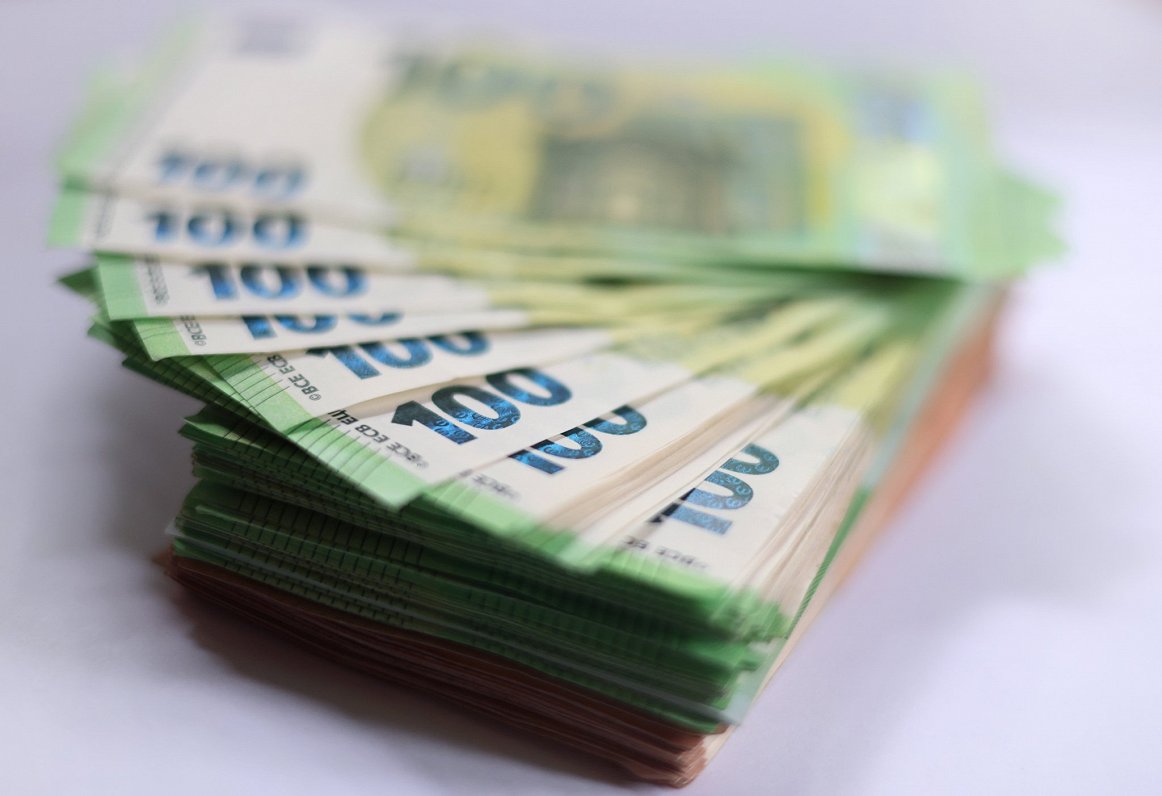 Eiro nauda. Attēls ilustratīvs.