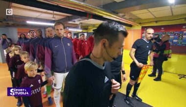 Lielās futbola spēles - milzu iedvesmas avots arī spēlētāju pavadoņiem un bumbu padevējiem / Raksts