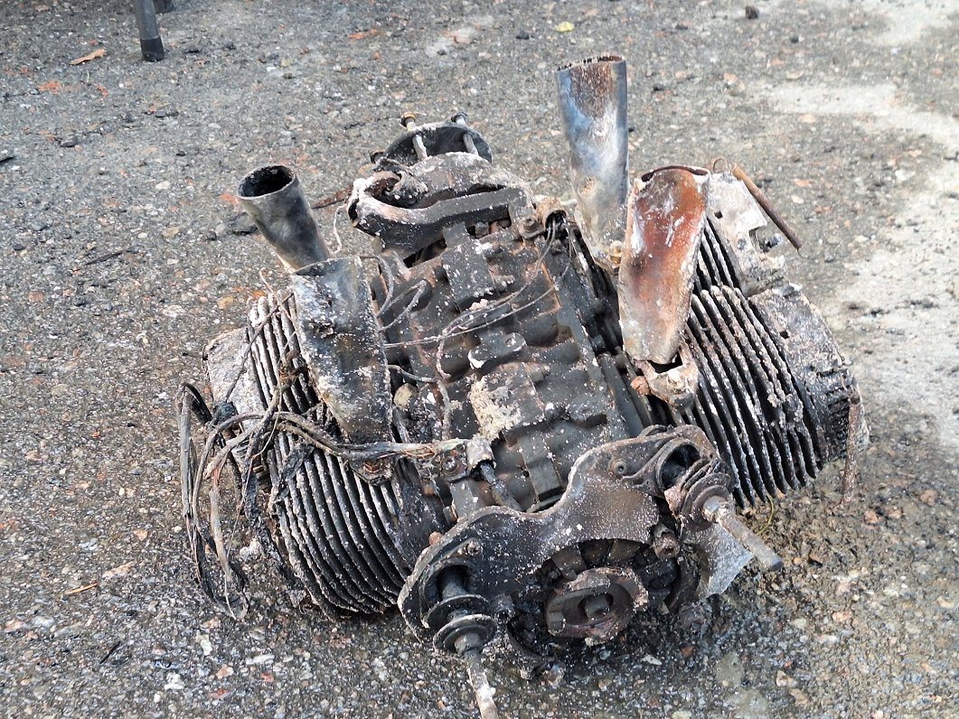 Krievijas drona "Shahed" motors