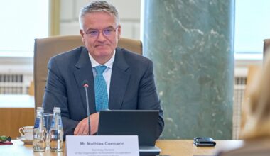 Ekonomiskās sadarbības un attīstības organizācijas (OECD) ģenerālsekretārs Matiass Kormans
