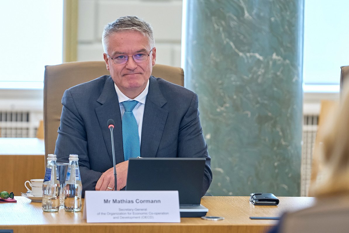 Ekonomiskās sadarbības un attīstības organizācijas (OECD) ģenerālsekretārs Matiass Kormans