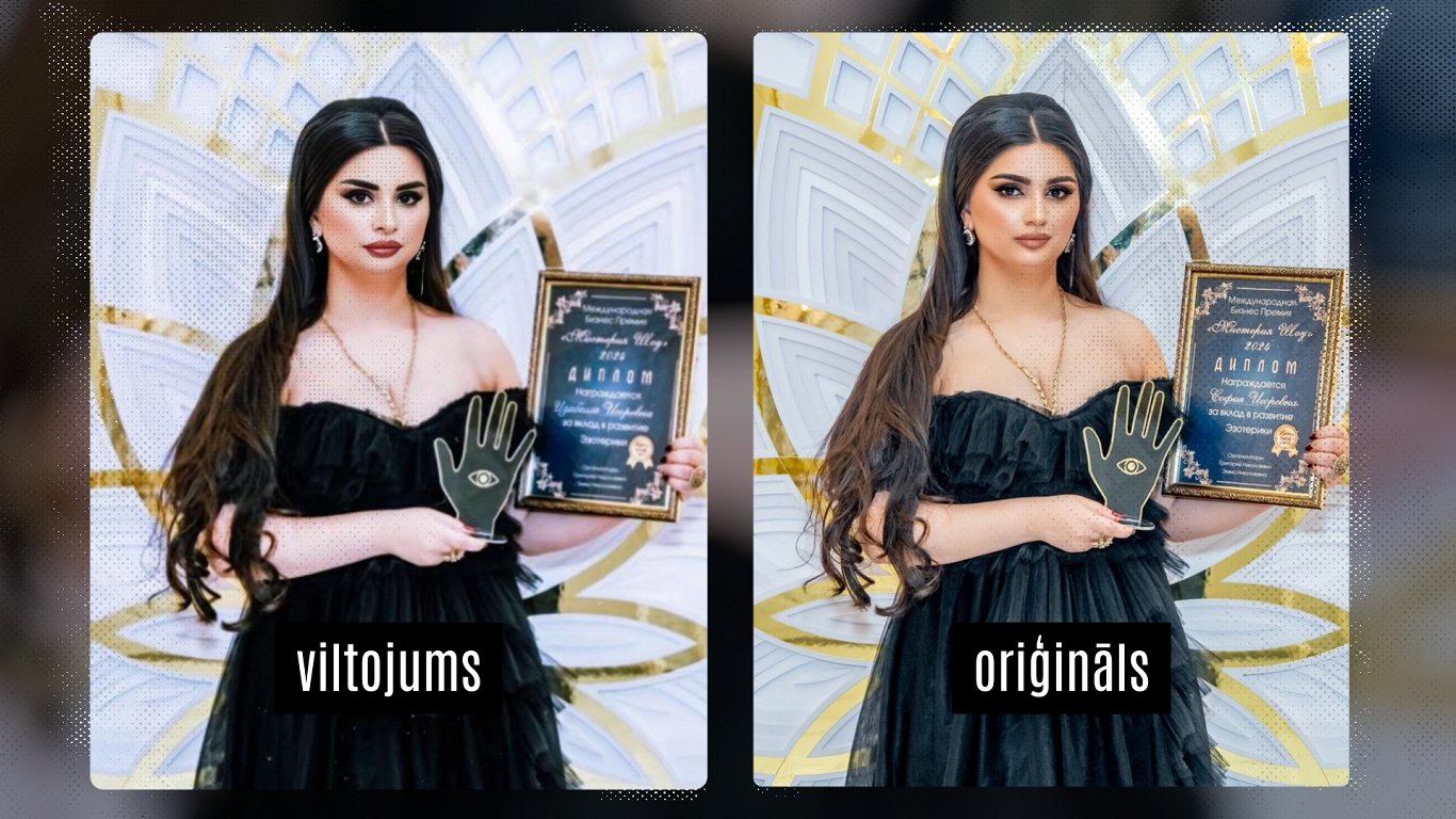 Izabellas un Sofijas foto ar diplomu