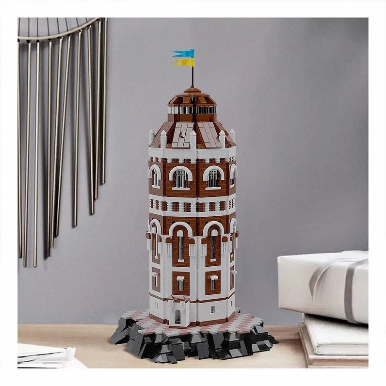 "United24" projekts - Jevgenija Toņeva Mariupoles vecais ūdenstornis