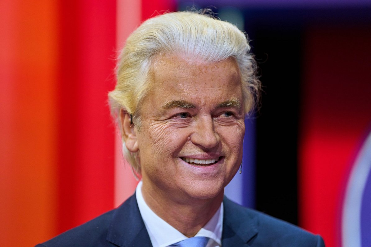 Galēji labējās "Brīvības partijas" līderis Gērts Vilderss