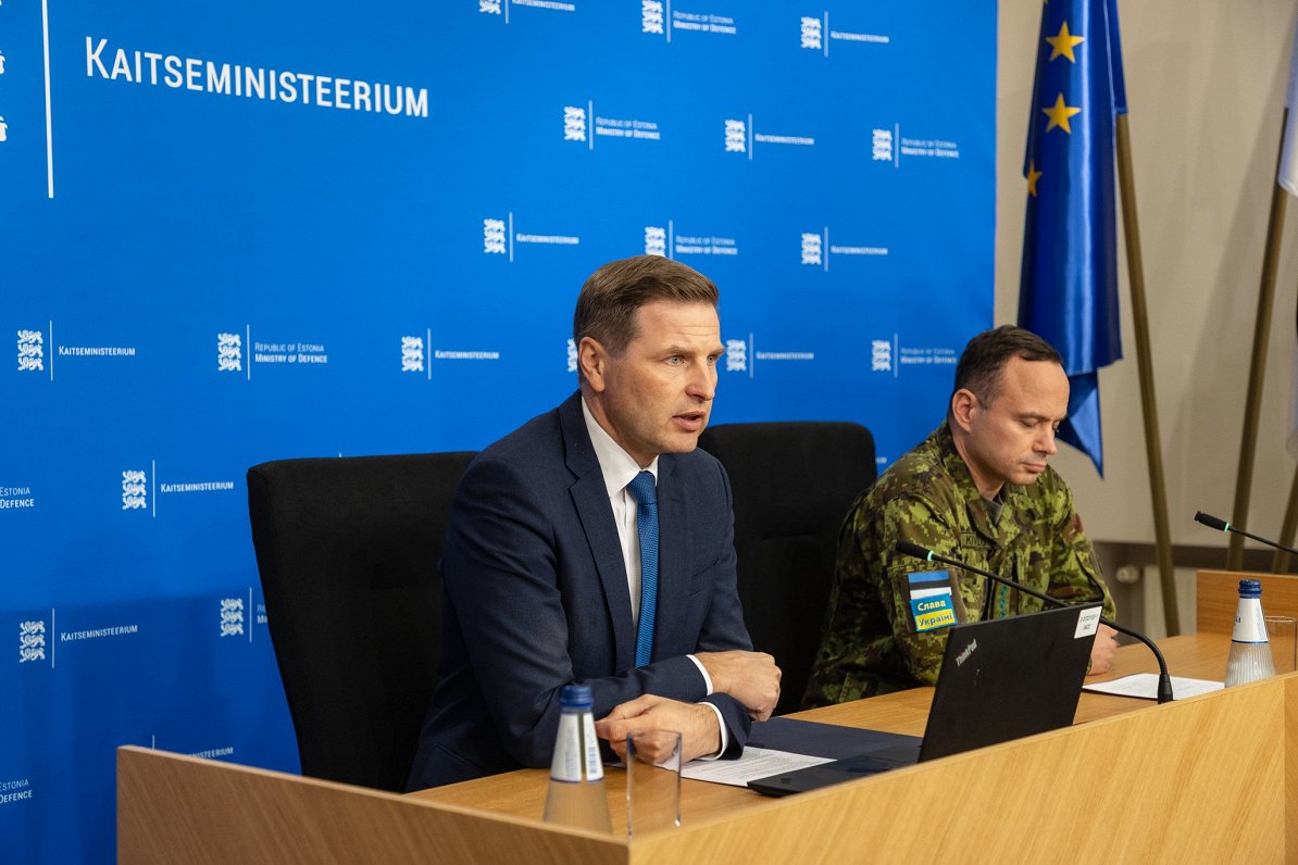 Igaunijas aizsardzības ministrs Hanno Pevkurs