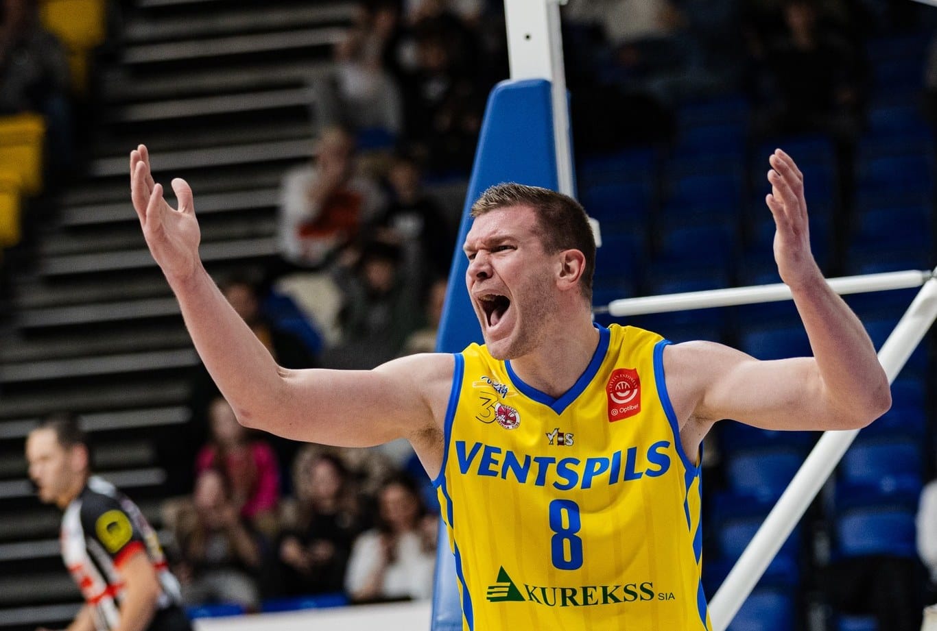 No visām FIBA sacensībām diskvalificēts bijušais “Ventspils” un “Rytas” spēlētājs