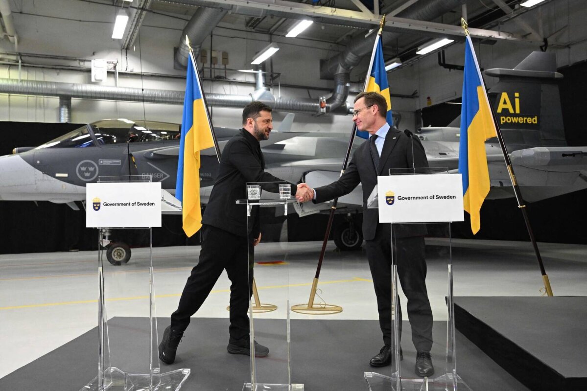 Saab ir gatavs būvēt lidmašīnu rūpnīcu Ukrainā - Investoru Klubs