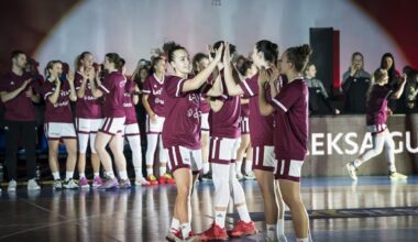 Nosaukts Latvijas sieviešu basketbola izlases sastāvs pirmajai EČ kvalifikācijas spēlei