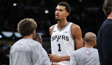 Viktors Vembanjama. Foto: Geoff Stellfox/Getty Images/AFP/Scanpix