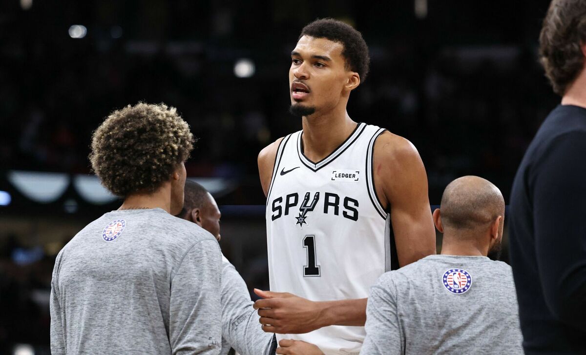 Viktors Vembanjama. Foto: Geoff Stellfox/Getty Images/AFP/Scanpix Viktors Vembanjama. Foto: Geoff Stellfox/Getty Images/AFP/Scanpix