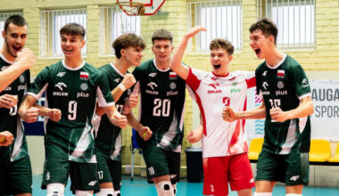 Latvijas U18 volejbolistiem mācībstunda pret poļiem – Volejbols – Sportacentrs.com