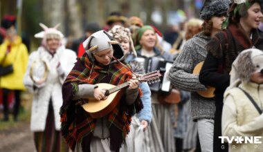 Brīvdabas muzejā notiek Mārtiņdienas svinības