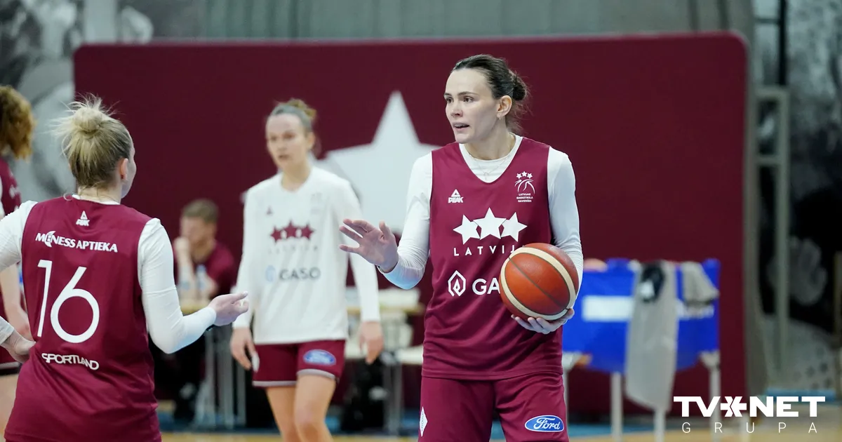 Latvijas basketbolistes 16 spēlētāju sastāvā aizvadījušas pirmo treniņu Ļubļanā