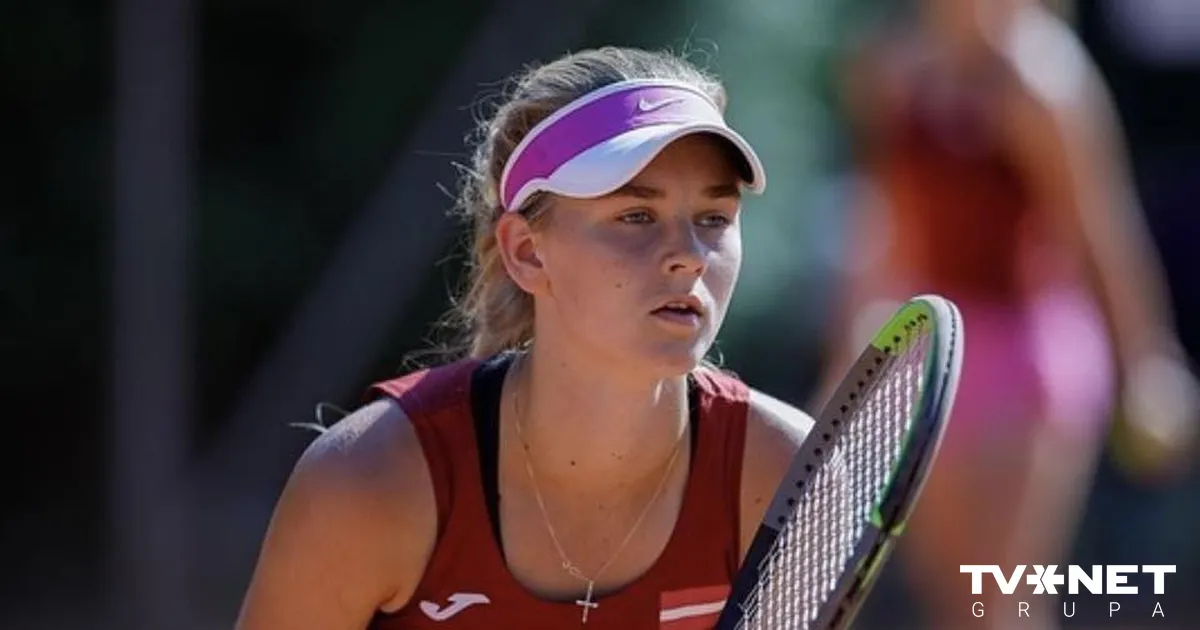 Latvijas tenisiste Zeltiņa Zviedrijā uzvar ITF W-15 sērijas dubultspēļu sacensībās