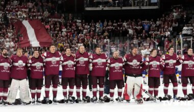 Sākusies biļešu tirdzniecība uz Latvijas hokeja izlases pārbaudes spēlēm