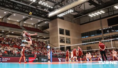 Latvijas volejbola izlases Eiropas čempionāta atklāšanas spēlēs tiksies ar mājiniekiem